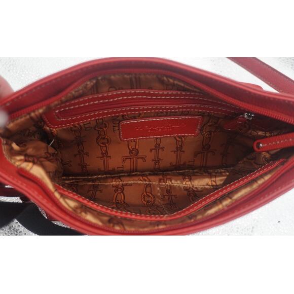 Tignanello Pebbeled Leather Crossbody - Picture 4 of 5